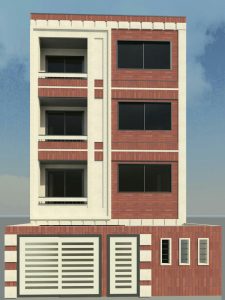 طراحی و اجرا نما کد 21