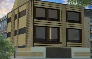 طراحی و اجرا نما کد 16