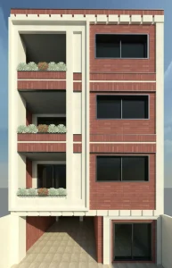 طراحی و اجرا نما کد 21